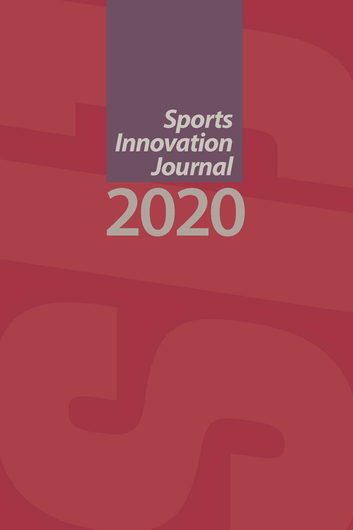 Sports Innovation Journal 2020 Cover