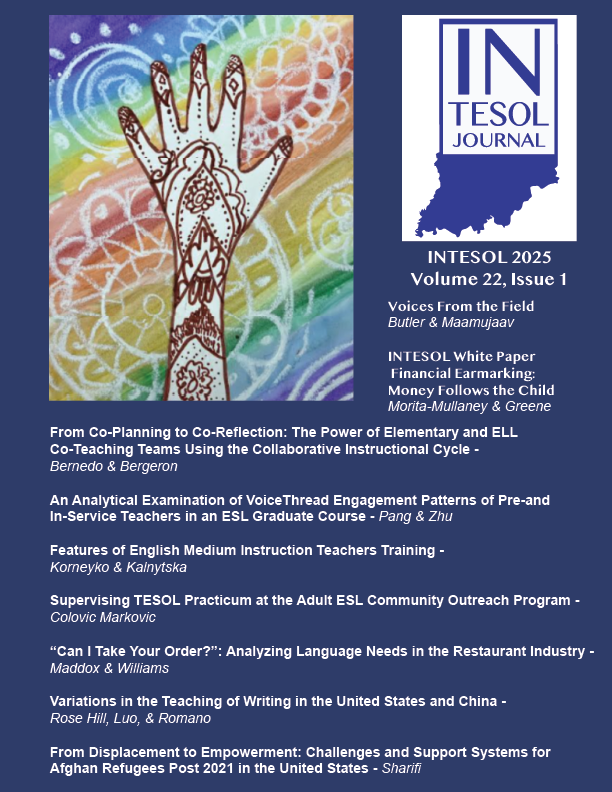 					View Vol. 22 No. 1 (2025): INTESOL Journal
				