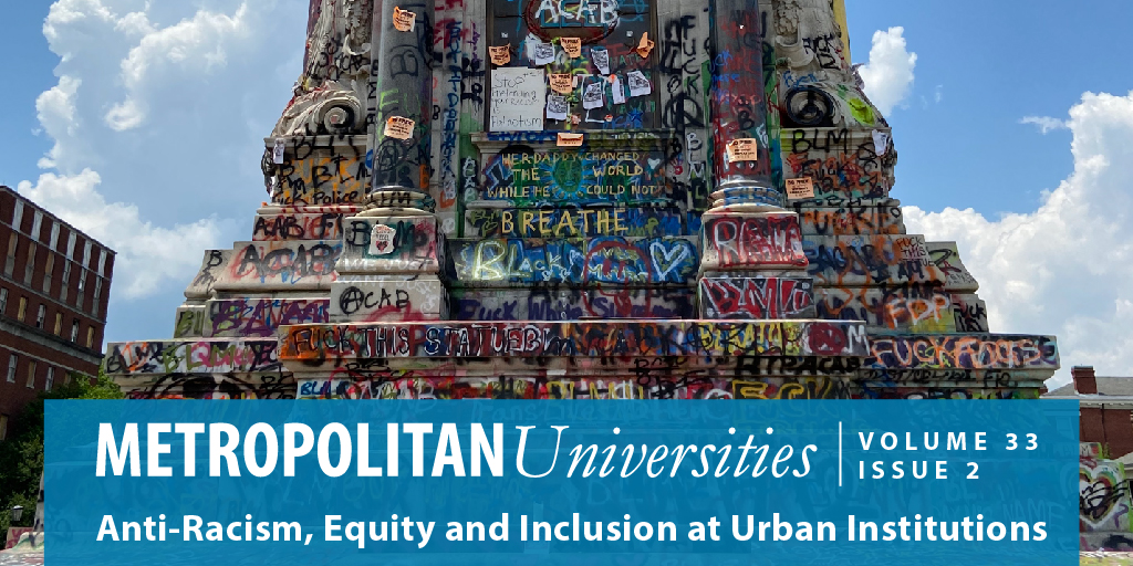 					View Vol. 33 No. 2 (2022): Anti-Racism, Equity and Inclusion at Urban Institutions
				