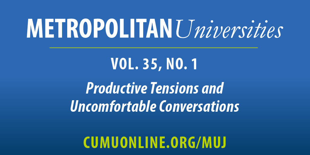 					View Vol. 35 No. 1 (2024): Productive Tensions and Uncomfortable Conversations
				