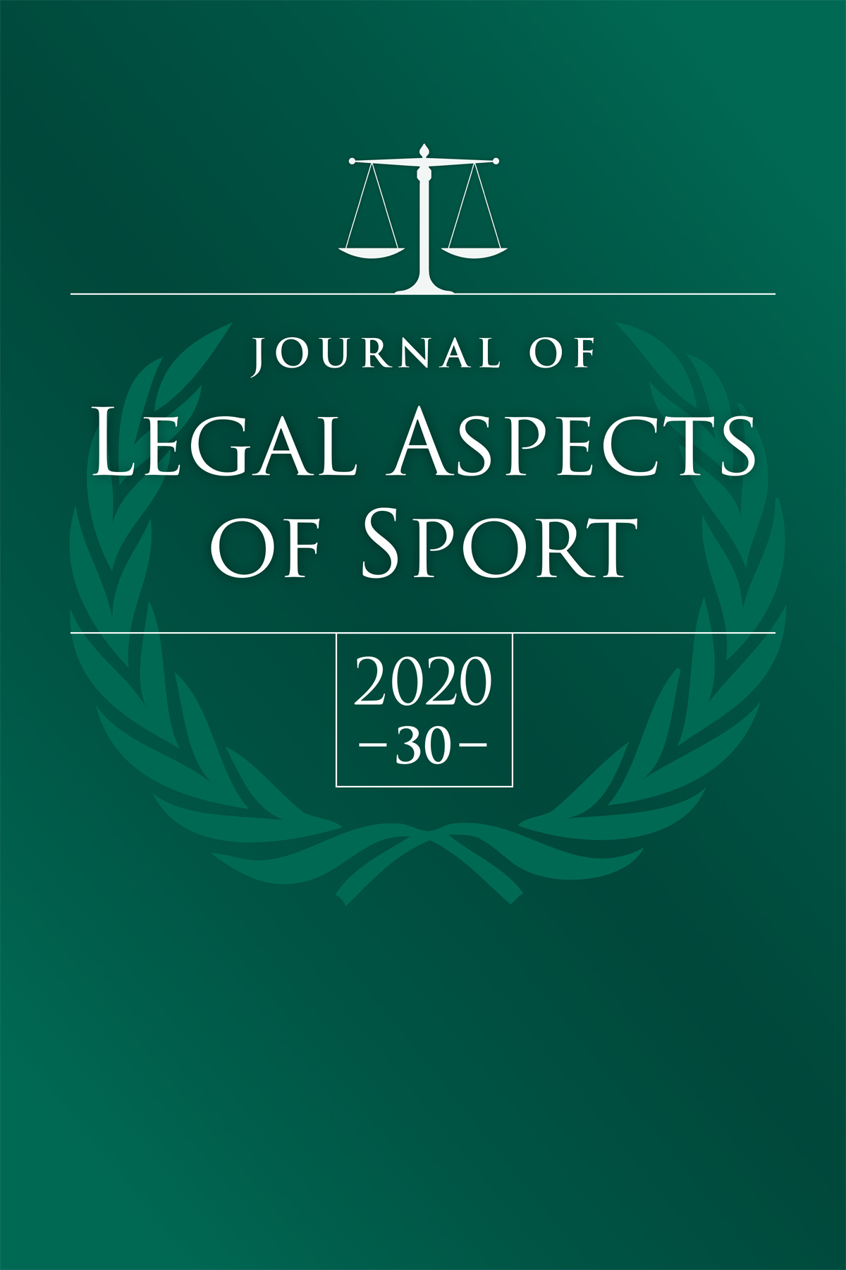 Journal of Legal Aspects of Sport cover