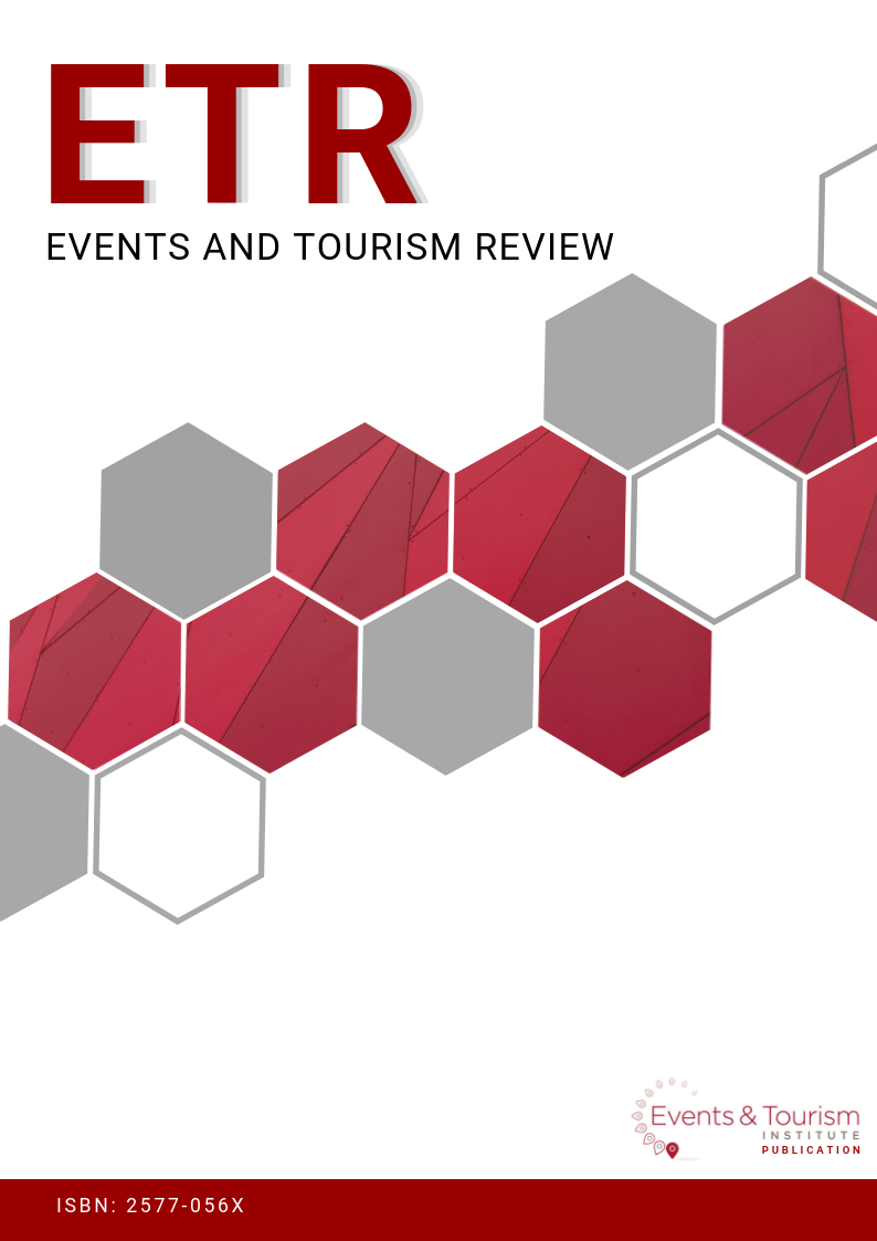 Events and Tourism Review cover