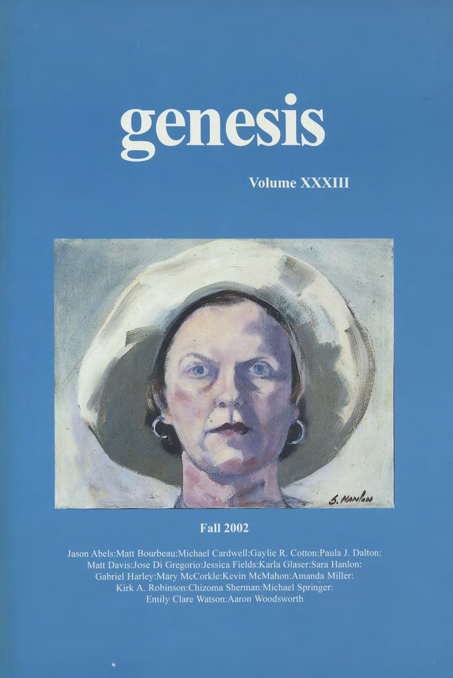 genesis fall 2002 cover