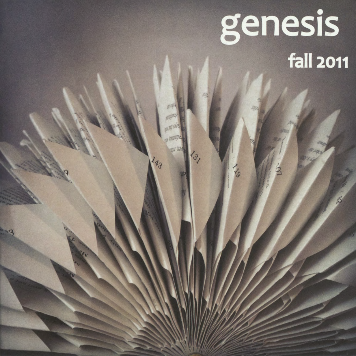 genesis fall 2011 cover