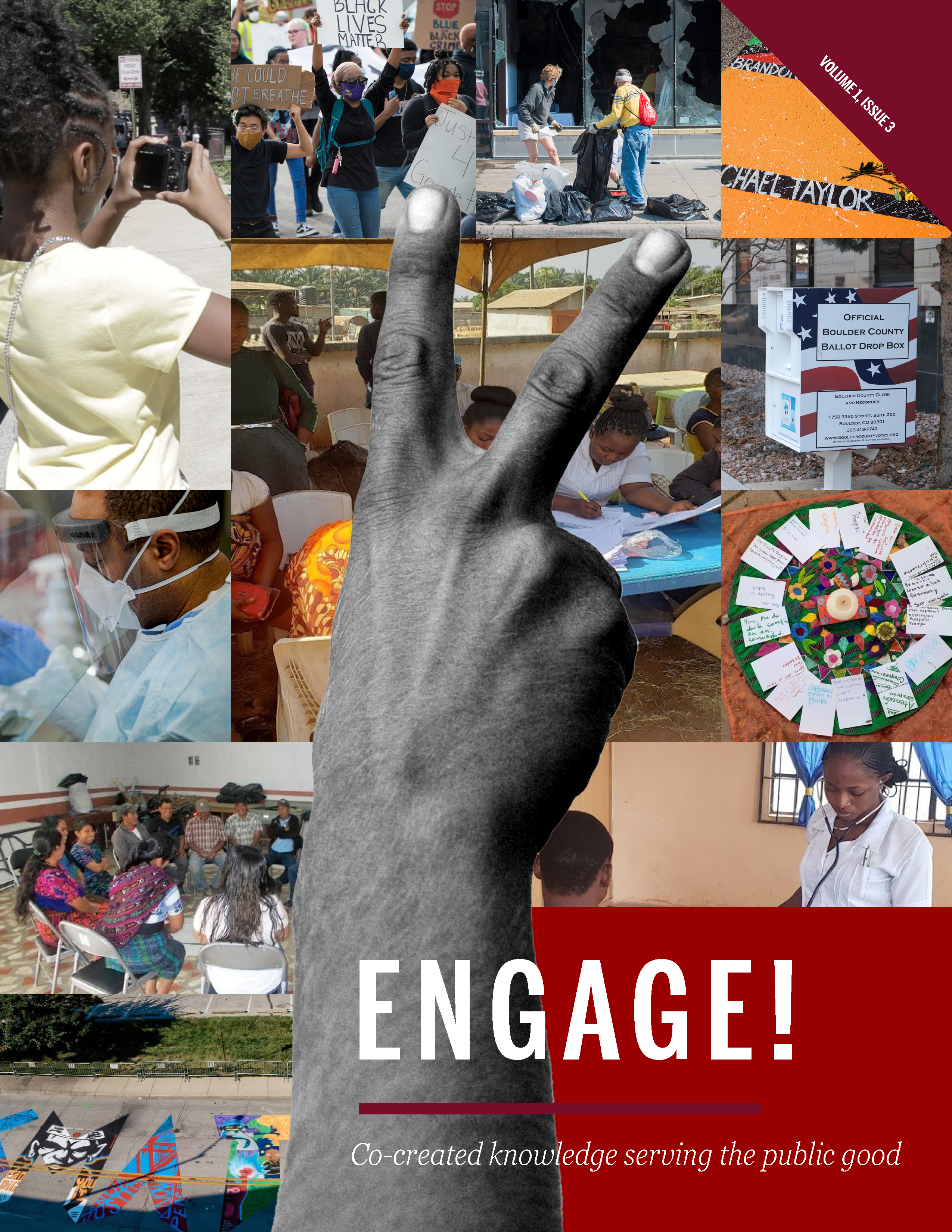 					View Vol. 1 No. 3 (2020): ENGAGE! Co-created knowledge serving the public good
				